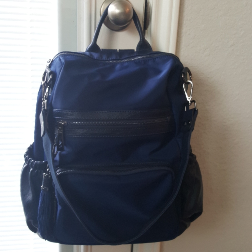 Navy versatile purse/diaper bag